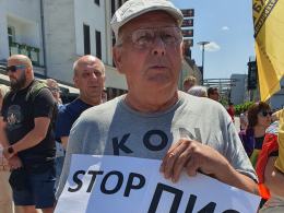 W proteście przeciwko polityce rządu wzięło udział kilkaset osób