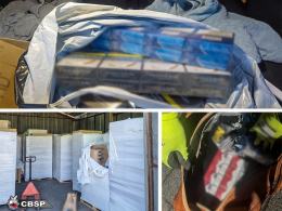 Ponad 15 milionów sztuk nielegalnych papierosów w halach na Opolszczyźnie