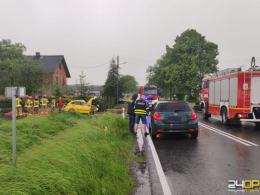 W szpitalu zmarła 49-latka, uczestniczka wczorajszego wypadku na DK40