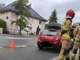Wypadek na wysokości Nakła. Jedna osoba jest poszkodowana