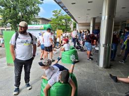 "Przygoda z Tatą" w Opolu. Zagadki, przeszkody i mnóstwo zabawy