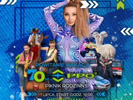 Powitanie wakacji z PPO na pikniku rodzinnym. Gwiazdą imprezy będzie Cleo!