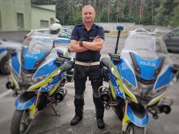(sierż. Sebastian Roter będąc w czasie wolnym od służby zatrzymał nietrzeźwego kierującego)