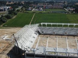 Na Stadionie Opolskim prace nie ustają