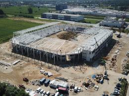 Na Stadionie Opolskim prace nie ustają