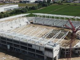 Na Stadionie Opolskim prace nie ustają