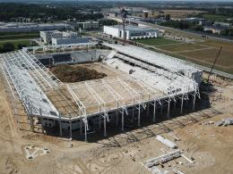 Na Stadionie Opolskim prace nie ustają
