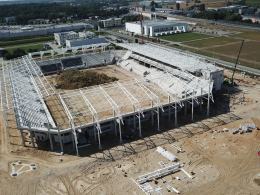 Na Stadionie Opolskim prace nie ustają