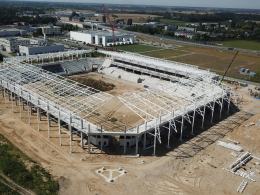 Na Stadionie Opolskim prace nie ustają