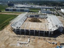 Na Stadionie Opolskim prace nie ustają