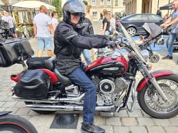 Opole Harley Day na opolskim rynku