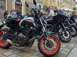 Opole Harley Day na opolskim rynku