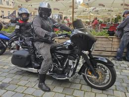 Opole Harley Day na opolskim rynku