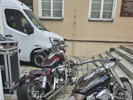 Opole Harley Day na opolskim rynku