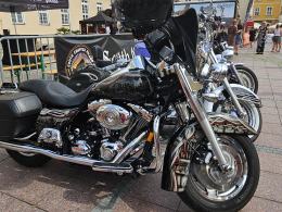 Opole Harley Day na opolskim rynku