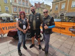 Opole Harley Day na opolskim rynku