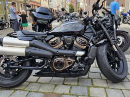 Opole Harley Day na opolskim rynku