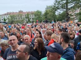 Przerwano dekorację Tour de Pologne. Opole na minutę zamarło