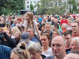 Przerwano dekorację Tour de Pologne. Opole na minutę zamarło