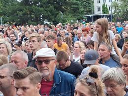Przerwano dekorację Tour de Pologne. Opole na minutę zamarło