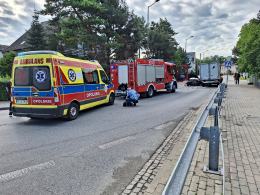 Zderzenie pojazdów na Alei Przyjaźni w Opolu