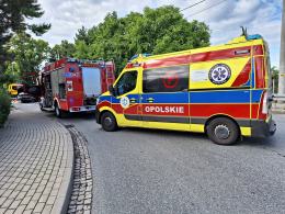 Zderzenie pojazdów na Alei Przyjaźni w Opolu