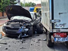 Zderzenie pojazdów na Alei Przyjaźni w Opolu