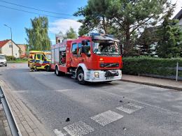 Zderzenie pojazdów na Alei Przyjaźni w Opolu
