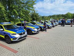Bezpieczeństwo i ekologia. 10 nowych hybrydowych radiowozów dla opolskiej policji