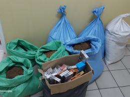 Podczas kontroli, KAS natrafiła na papierosy i tytoń bez polskich znaków akcyzy