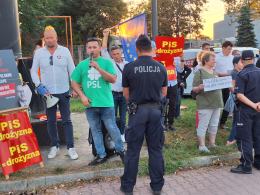 Huczne i miłe przywitanie prezesa Kaczyńskiego w Opolu, bynajmniej!