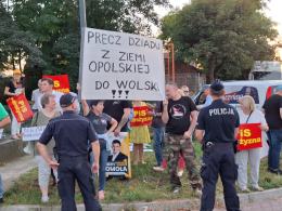 Huczne i miłe przywitanie prezesa Kaczyńskiego w Opolu, bynajmniej!