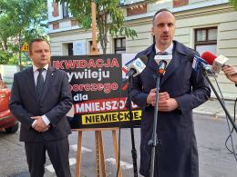 Janusz Kowalski deklaruje pozbawienie Mniejszości Niemieckiej przywileju wyborczego