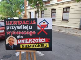 Janusz Kowalski deklaruje pozbawienie Mniejszości Niemieckiej przywileju wyborczego