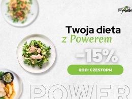 Twój catering dietetyczny 15% taniej - zamów dietę z Powerem