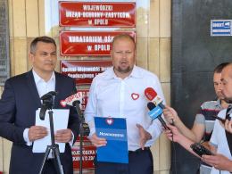 Czy Adrian Czubak chce uciec w immunitet od odpowiedzialności za Szpital Tymczasowy?