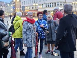 Tak świętowali niedzielny wynik wyborów na placu Wolności