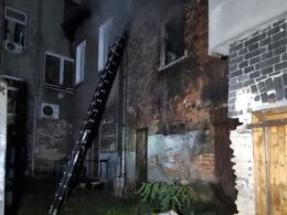 Pożar mieszkania w Kluczborku