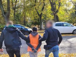 Zatrzymany przez kryminalnych na gorącym uczynku
