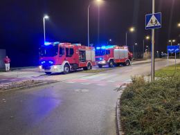 Na rondzie "prosto". Wypadek koło Castoramy
