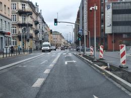 Prawoskręt przy Centrum Przesiadkowym Opole Główne gotowy