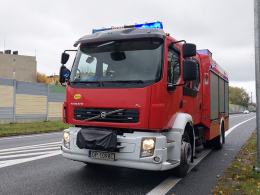 Zderzenie pojazdów na DK 46 w Ozimku