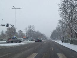 Zimowe warunki na opolskich drogach