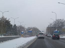 Zimowe warunki na opolskich drogach