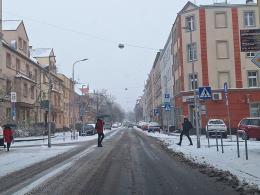 Zimowe warunki na opolskich drogach
