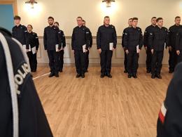 Czternastu nowych funkcjonariuszy zasili szeregi opolskiej Policji