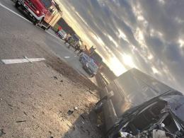 Wypadek na autostradzie A4. Bus najechał na ciężarówkę