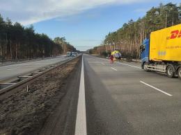 Autostrada zablokowana w obu kierunkach. Śmiertelny wypadek na 229 km A4