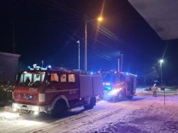 W okresie zimowym strażacy znacznie częściej interweniują do pożarów sadzy