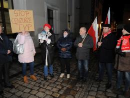 Protest pod opolską TVP. "Zamach na rzetelne, polskie, wolne media"